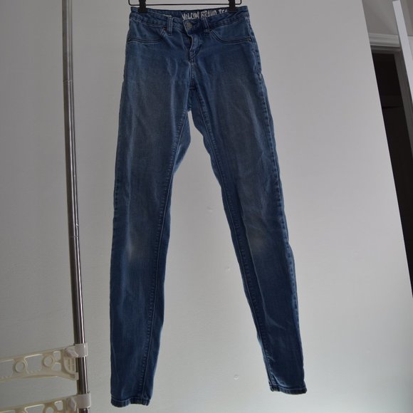 Volcom Brand Jeans Liberator Legging - Vintage - Picture 2 of 15